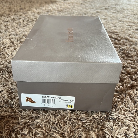 Franco Sarto Brown Open Heeled Sandal - Picture 6 of 6